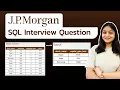 JP Morgan SQL Interview Question Calculate capital