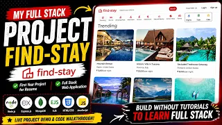 My full stack project First year project for resume Build without to learn full stack