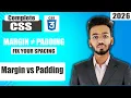 Margin vs Padding in CSS Css tutorial for beginners Css Full course