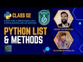 Class 02 Python Essentials - Master List Methods Strings and F-Strings Jinja Style Triple Quotes