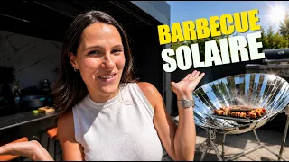 Je teste le barbecue SOLAIRE de Valouzz en pleine CANICULE ! 🔥