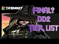 THE FINAL TIER LIST Maybe Darkest Dungeon 2