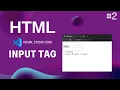 Web Development HTML - Input Button Checkbox Number Text and Radio