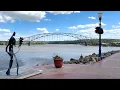 A Mississippi Riverwalk Dubuque Iowa