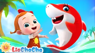 baby shark dance song baby shark doo doo doo kids songs u0026 nursery rhymes liachacha