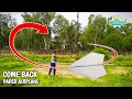 Download Lagu Come Back Paper Plane Easy | Boomerang Paper Airplane | Returning Paper Airplane | Paper Planes