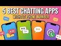 5 Best Chatting Apps Without Phone Number