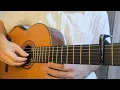 زوروني كل سنة مرة - Zourouny Kol Sana Mara (Sayed Darwish) Guitar