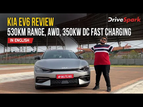 KIA EV6 Electric Car Review | 530 KM Range, 350KW DC Fast Charging, 192KMPH Top Speed, AWD #Review