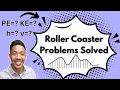 Roller Coaster Physics Problem-Solving Concepts