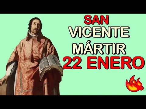 Download MP3 Quien Fue San Vicente Mártir | Santo del Día 22 de Enero del 2020