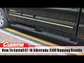 How to install 07-18 silverado 1500 running boards-comnova autopart - H6 style
