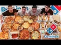 ENTIRE DOMINOS MENU IN 10 MINUTES CHALLENGE