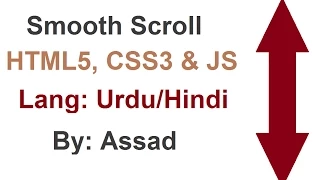 Smooth Scroll Lesson HTML CSS and JavaScript