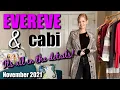 Evereve \u0026 Cabi Haul | November 2021 | Its about the details!!