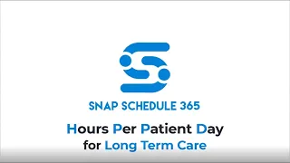 Scheduling software that helps long-term care facilities meet Hours Per Patient Day HPPD goals
