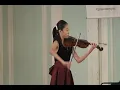 TELEMANN Violin Fantasia No.1 - Hyunah Grace Lee / 텔레만 바이올린을 위한 무반주 판타지 1번 - 이현아