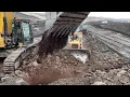 Download Lagu Caterpillar 352F Excavator Loading Overburden With Dozer And Grader - Ascon L.T.D.