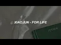 Download Lagu XIAOJUN - For Life (English Ver.) Lyrics (EXO Cover)