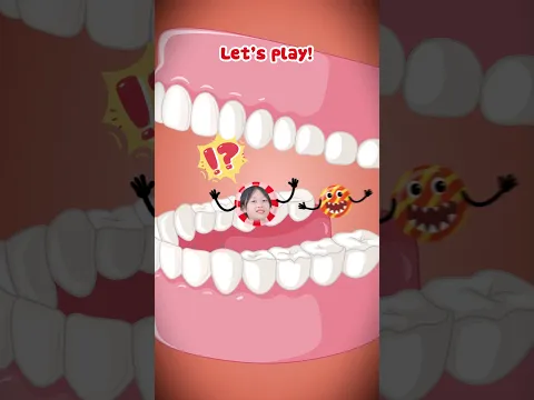 Bé học tiếng Anh qua tình huống: Mimi bị sâu răng tấn công! - Did You Brush Your Teeth? #short