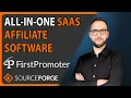 All-in-One SaaS Affiliate Software FirstPromoter SourceForge Podcast episode