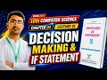 Decision Making If Statement in Python Chapter 04 Class 10 Computer Science New Book 2026