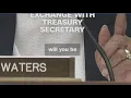 Maxine Waters clashes with Treasury Secretary