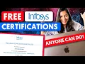 FREE Online Courses with Certificate by Infosys REPUTED Tech Non-Tech Courses