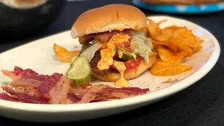 Jason Carr debuts his famous chicken sandwich