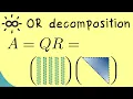 QR decomposition for square matrices