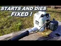 Fixing an Echo trimmer that starts but dies
