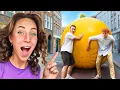 VAN A NAAR B MET EEN GIGANTISCHE BAL π‘π€© | LET'S PLAY BALL