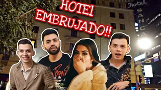 WE SPENT THE NIGHT IN A HAUNTED HOTEL THEY SCARED US - LILLIAN GRIEGO