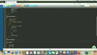 Circular Queue Program in C