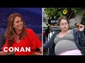 Annie Mumolo Was Enormously Pregnant During Bridesmaids CONAN on TBS