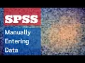 SPSS Manually Entering Data