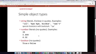 004a Introduction to variable assignment