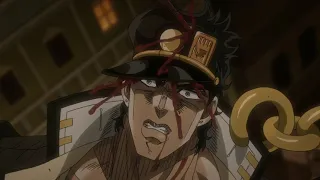 jotaro vs dio supercut uncensored and 1080p version