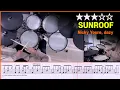 Lagu [Lv.07] Sunroof - Nicky Youre, dazy (★★★☆☆) Drum Cover with Sheet Music