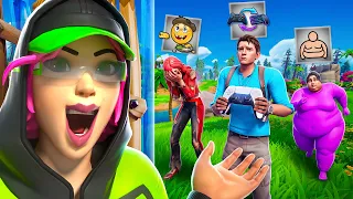8 CREATOR ⇨ 8 MEMES IN FORTNITE