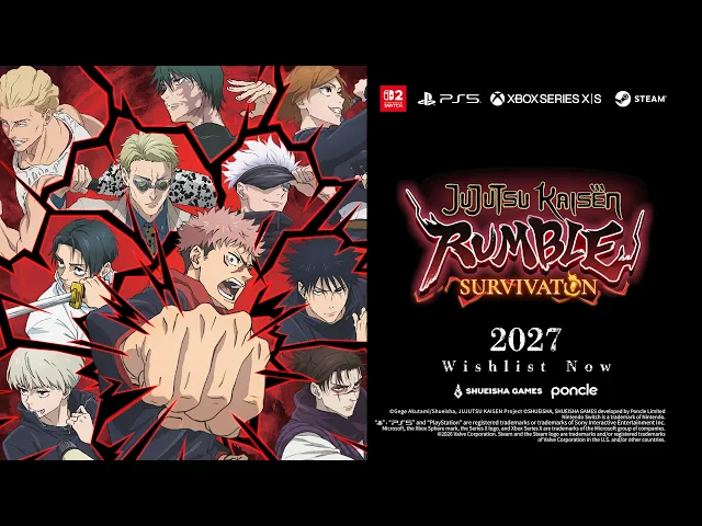 JUJUTSU KAISEN RUMBLE: SURVIVATON 2nd Trailer