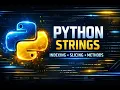 Python Strings Explained String Indexing Slicing Methods Python Ep 6 Telugu