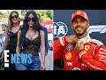 Kim Kardashian Khloe Kardashian Support Lewis Hamilton at Grand Prix E News