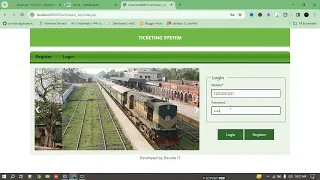 Online Train Ticket System in JSP Java Projects