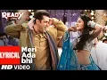 Lagu Meri Ada Bhi With Lyrics | Ready | Salman Khan, Asin | Rahat Fateh Ali Khan, Tulsi Kumar | Pritam