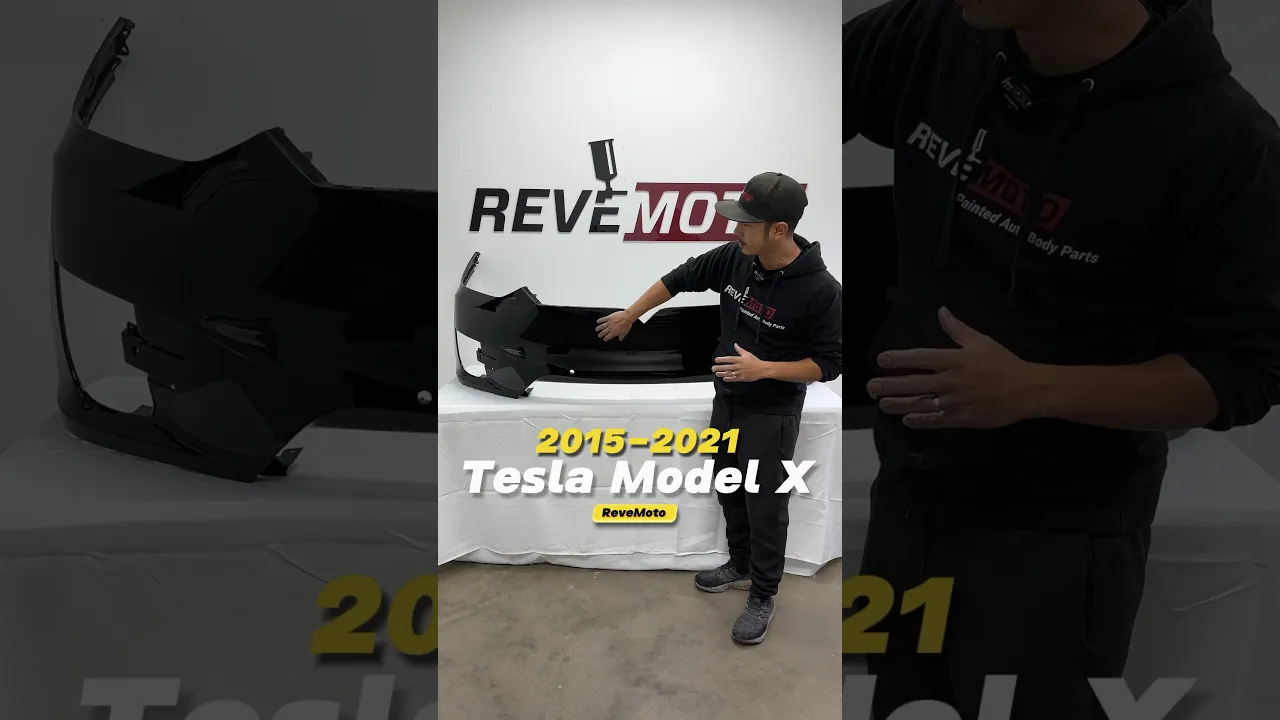 2015-2021 Tesla Model X : Front Bumper Painted (Sep 2015-Feb 2021)