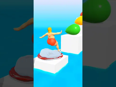 Squeezy Girl Fun Reverse Jumping Gameplay #shorts #squeeze #usa