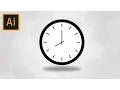 How To Draw A Simple Clock In Adobe Illustrator