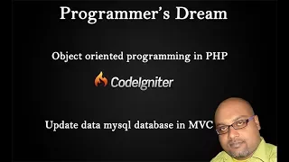 Codeigniter Tutorials - Update Mysql Table Data