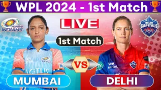 Live: Mumbai Indians vs Delhi Capitals, 1st Match | Live Cricket Score & Commentary | MI vs DC Live
